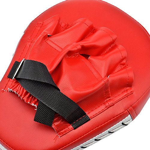 Cozyswan - Almohadilla de Entrenamiento de Boxeo - Paos de Boxeo - Manoplas de Poliuretano - Color Rojo Cozyswan - Almohadilla de Entrenamiento de Boxeo - Paos de Boxeo - Manoplas de Poliuretano - Color Rojo