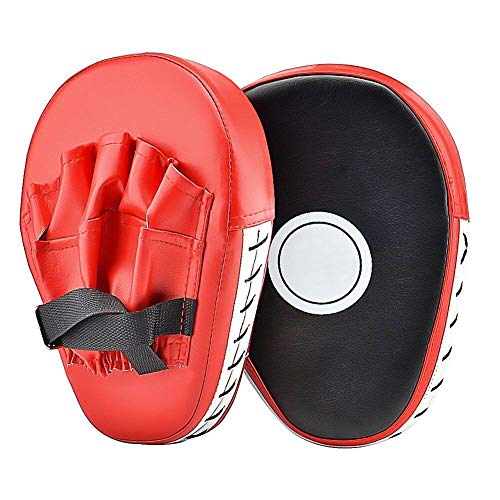 Cozyswan - Almohadilla de Entrenamiento de Boxeo - Paos de Boxeo - Manoplas de Poliuretano - Color Rojo Cozyswan - Almohadilla de Entrenamiento de Boxeo - Paos de Boxeo - Manoplas de Poliuretano - Color Rojo