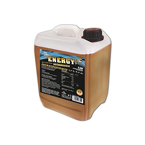 C.P. Sports - Concentrado para bebidas (5 litros, para 400 litros de bebidas precargadas, vitaminas deportivas, incluye dispensador de doble dosificador con L-Carnitina (ENERGY con cafeína) C.P. Sports - Concentrado para bebidas (5 litros, para 400 litros de bebidas precargadas, vitaminas deportivas, incluye dispensador de doble dosificador con L-Carnitina (ENERGY con cafeína)