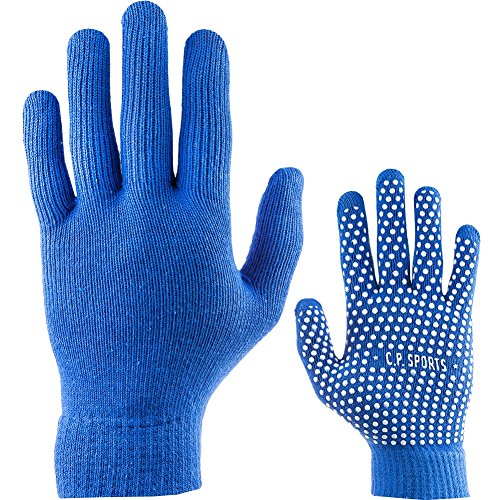 C.P. Sports Cross-Training - Guantes de entrenamiento para interiores y exteriores (azul)