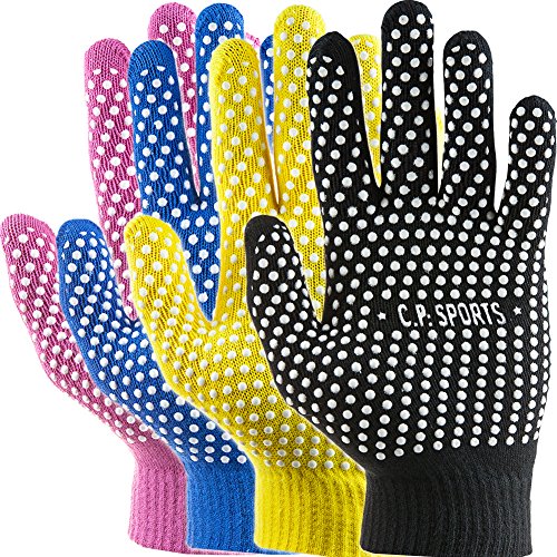 C.P. Sports Cross-Training - Guantes de entrenamiento para interiores y exteriores (azul)