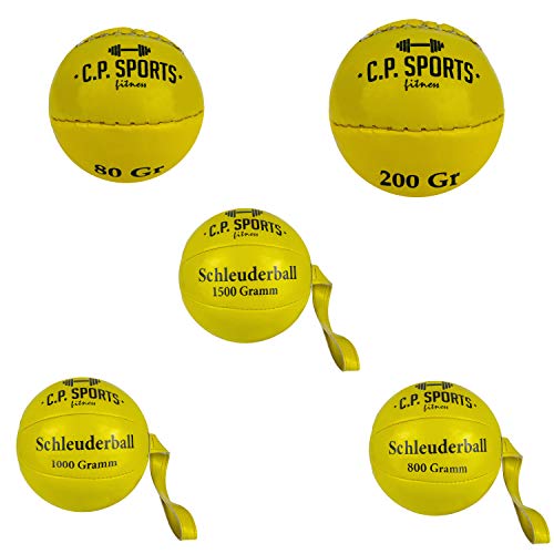 C.P.Sports Balón de Entrenamiento Medicinal 80 g Amarillo neón – Piel sintética, Entrenamiento, Fitness, Ocio, competición, niños y Adultos, Pelota de golpeo, Lanzamiento, Lanzamiento de Peso C.P.Sports Balón de Entrenamiento Medicinal 80 g Amarillo neón – Piel sintética, Entrenamiento, Fitness, Ocio, competición, niños y Adultos, Pelota de golpeo, Lanzamiento, Lanzamiento de Peso