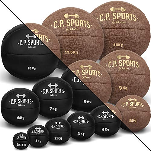 C.P.Sports - Balón Medicinal (para Crossfit, Disponible en Pesos de 1-10 kg)