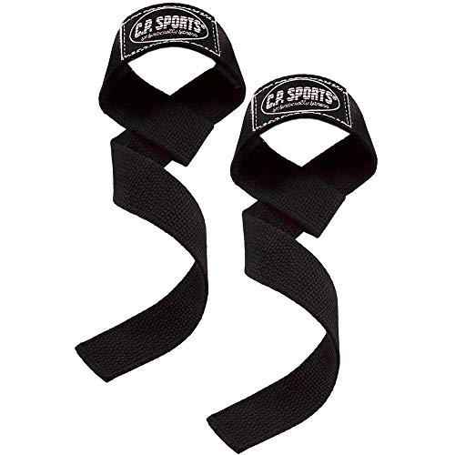 C.P.Sports - Juego de Ganchos de dominadas Negro + Correas + Almohadilla de Agarre para Culturismo, Entrenamiento de Fuerza, Levantamiento de Pesas, Entrenamiento de Fuerza, Levantamiento de Pesas C.P.Sports - Juego de Ganchos de dominadas Negro + Correas + Almohadilla de Agarre para Culturismo, Entrenamiento de Fuerza, Levantamiento de Pesas, Entrenamiento de Fuerza, Levantamiento de Pesas