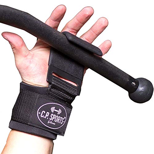 C.P.Sports - Juego de Ganchos de dominadas Negro + Correas + Almohadilla de Agarre para Culturismo, Entrenamiento de Fuerza, Levantamiento de Pesas, Entrenamiento de Fuerza, Levantamiento de Pesas C.P.Sports - Juego de Ganchos de dominadas Negro + Correas + Almohadilla de Agarre para Culturismo, Entrenamiento de Fuerza, Levantamiento de Pesas, Entrenamiento de Fuerza, Levantamiento de Pesas