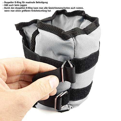 C.P.Sports - Puños de Peso - Muñecas y Tobillos de Correas con de Peso C.P.Sports - Puños de Peso - Muñecas y Tobillos de Correas con de Peso