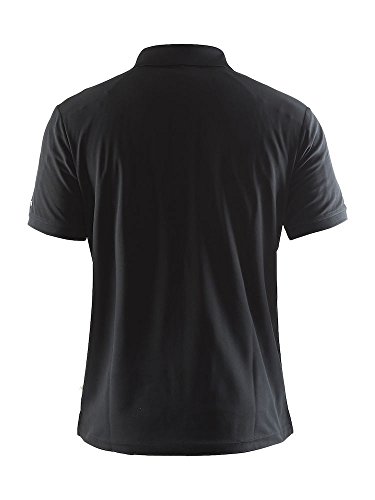 Craft Poloshirt Polo Pique Classic, Negro, Extra-Large para Hombre