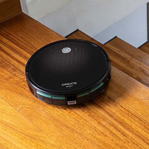 CREATE IKOHS NETBOT S15 - Robot Aspirador y Fregasuelos 4 en 1, mapeo navegación Inteligente y App, Barre, aspira, friega y Pasa la mopa, Especial Mascotas, Suelos Duros y Alfombras (Negro-Turquesa) CREATE IKOHS NETBOT S15 - Robot Aspirador y Fregasuelos 4 en 1, mapeo navegación Inteligente y App, Barre, aspira, friega y Pasa la mopa, Especial Mascotas, Suelos Duros y Alfombras (Negro-Turquesa)