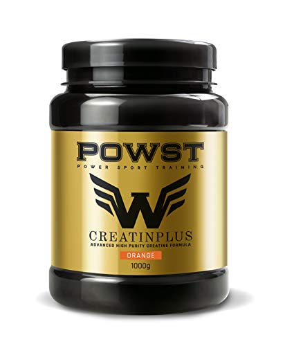 Creatina Monohidratada en polvo, Creatine Monohydrate con Taurina y Magnesio, 1 Kg (Sabor Naranja) POWST Creatina Monohidratada en polvo, Creatine Monohydrate con Taurina y Magnesio, 1 Kg (Sabor Naranja) POWST
