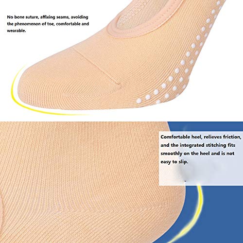Creator2018 2 pares de calcetines deportivos para mujer, transpirables, para yoga, pilates, barras, ballet, danza, 35 – 39, color negro Creator2018 2 pares de calcetines deportivos para mujer, transpirables, para yoga, pilates, barras, ballet, danza, 35 – 39, color negro