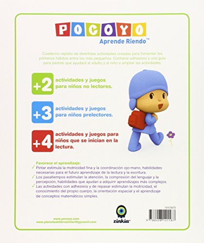 Crece y aprende con Pocoyó +2: Con adhesivos. Practica tus primeros hábitos de forma divertida (Pocoyo)