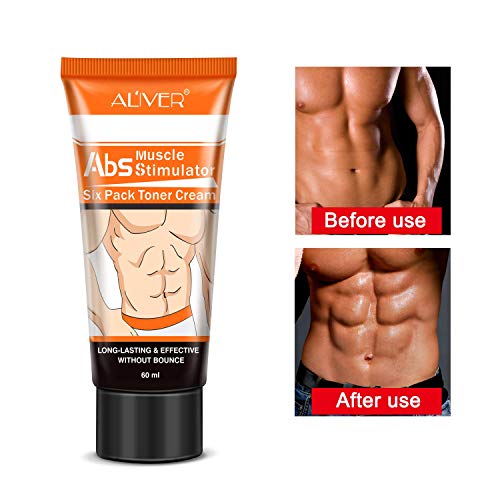 Crema Abdominal, Crema Caliente, Crema Anticelulítica, Crema Quemagrasas, Cremas Estimulantes Musculares Abs, Crema Adelgazante Corporal Natural para Vientre, Brazos, Muslos y Piel