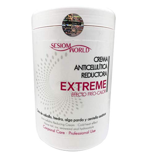 CREMA EXTREME ANTICELULITICA REDUCTORA Efecto Frío-Calor sesiomworld 1 kilo CREMA EXTREME ANTICELULITICA REDUCTORA Efecto Frío-Calor sesiomworld 1 kilo