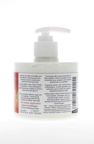 CREMA HOT Anti Celulitis Adelgazante 300 ml ● CREMA TÉRMICA con Algas, Café y Canela ● Efecto Calor Drenante y Quema Grasa ● Reductor para Abdominales marcados Hombres ● Moldear la Silueta ● Deporte CREMA HOT Anti Celulitis Adelgazante 300 ml ● CREMA TÉRMICA con Algas, Café y Canela ● Efecto Calor Drenante y Quema Grasa ● Reductor para Abdominales marcados Hombres ● Moldear la Silueta ● Deporte