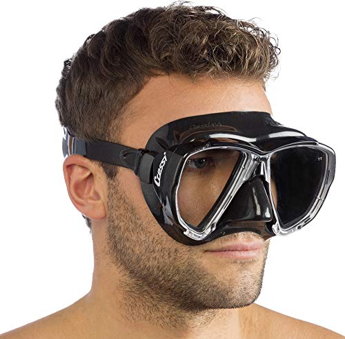 Cressi Big Eyes - Gafas de Buceo, Color Negro Cressi Big Eyes - Gafas de Buceo, Color Negro