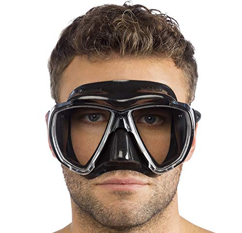 Cressi Big Eyes - Gafas de Buceo, Color Negro Cressi Big Eyes - Gafas de Buceo, Color Negro