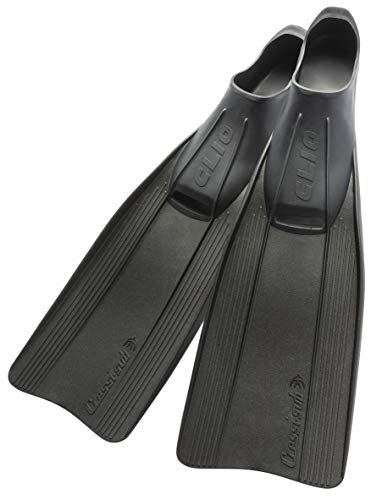 Cressi Clio Premium Aletas para Buceo, Snorkeling y Natación, Unisex, Negro, 41/42 Cressi Clio Premium Aletas para Buceo, Snorkeling y Natación, Unisex, Negro, 41/42