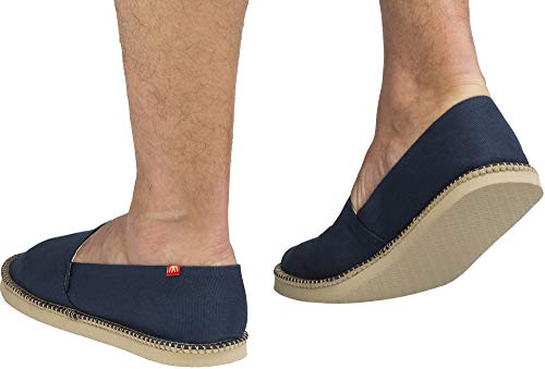 Cressi Espadrillas Valencia Alpargatas con Suela de Goma, Adultos Unisex, Azul, 42