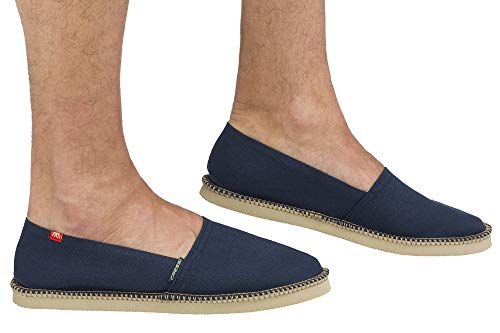 Cressi Espadrillas Valencia Alpargatas con Suela de Goma, Adultos Unisex, Azul, 42