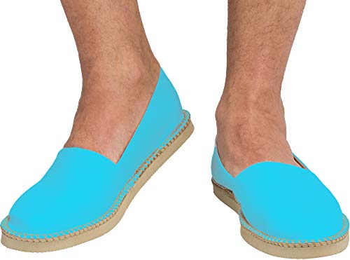 Cressi Espadrillas Valencia Alpargatas con Suela de Goma, Unisex-Adult, Aguamarina, 45