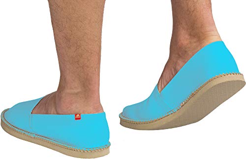 Cressi Espadrillas Valencia Alpargatas con Suela de Goma, Unisex-Adult, Aguamarina, 45