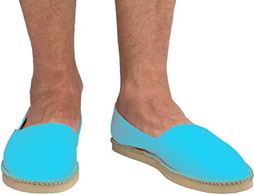 Cressi Espadrillas Valencia Alpargatas con Suela de Goma, Unisex-Adult, Aguamarina, 45