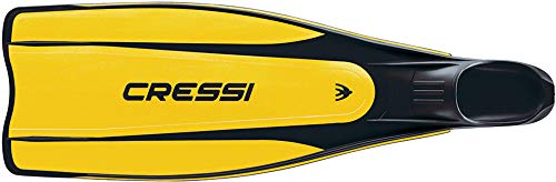 Cressi Flossen Pro Star Aletas de Buceo, Unisex, Amarillo, 41-42