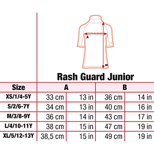 Cressi LW476902, Camiseta Para Niños, Rosa, S/2 (talla del fabricante:6-7 años) Cressi LW476902, Camiseta Para Niños, Rosa, S/2 (talla del fabricante:6-7 años)