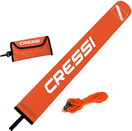 Cressi Orange Deco - Boya de Amarre para Barcos, Color Naranja