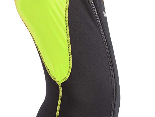 Cressi Shorty Kid Monoshort Infantil en Neopreno de 1.5/2mm de Mangas Cortas, Unisex niños, Negro/Lime, XL (5/6 Años)