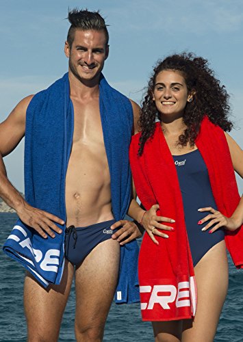 Cressi - Toalla de playa, color azul claro, 80 x 180 cm Cressi - Toalla de playa, color azul claro, 80 x 180 cm