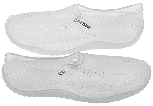 Cressi Water Shoes Escarpines, Unisex Adulto, Claro (Transparente), 39 EU