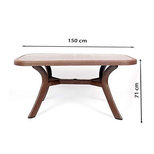CREVICOSTA QUALITY MARK MARCAS DE CALIDAD Conjunto Luxe 6 SILLAS Caribe Y 1 Mesa Caribe Chocolate CREVICOSTA QUALITY MARK MARCAS DE CALIDAD Conjunto Luxe 6 SILLAS Caribe Y 1 Mesa Caribe Chocolate