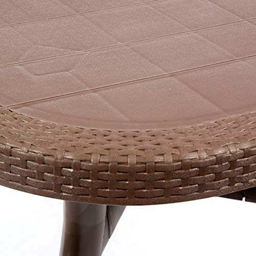 CREVICOSTA QUALITY MARK MARCAS DE CALIDAD Conjunto Luxe 6 SILLAS Caribe Y 1 Mesa Caribe Chocolate CREVICOSTA QUALITY MARK MARCAS DE CALIDAD Conjunto Luxe 6 SILLAS Caribe Y 1 Mesa Caribe Chocolate