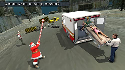 Crime City Simulator Santa Rope Hero