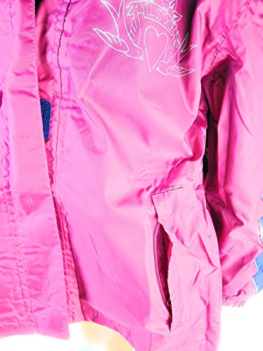 Crivit Outdoor - Chubasquero para niña, color lila, talla 122/128 Crivit Outdoor - Chubasquero para niña, color lila, talla 122/128