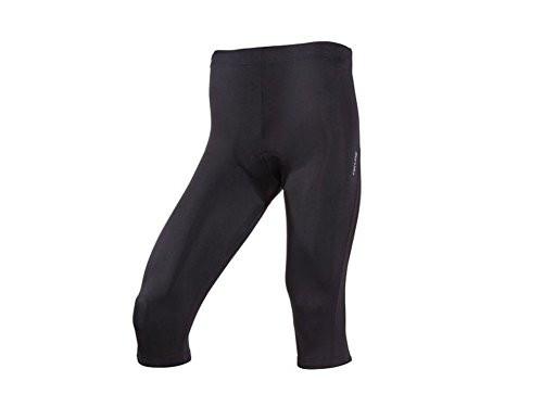 Crivit - Pantalones de ciclismo para hombre (cortos, talla 56/58), color negro y azul