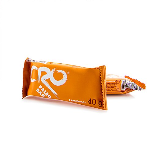 CRO PALEO BAR * Barra energética inspirada para una dieta PALEOLITICA* 100% natural * 6 x 40 g* higos secos, dátiles, frutos secos y frutos rojos