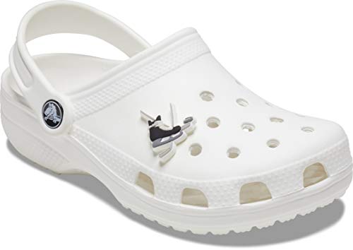 Crocs - Abalorio para zapatos deportivos y de ocio para adultos Jibbitz | Personalizar con Jibbitz para Crocs, (Patines de hockey), Small