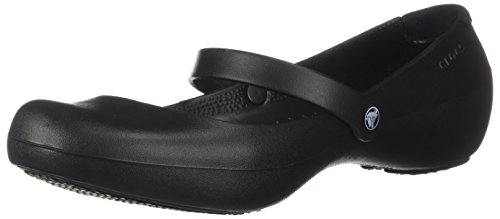 Crocs Alice Work, Mujer Zapato plano, Negro (Black), 37-38 EU
