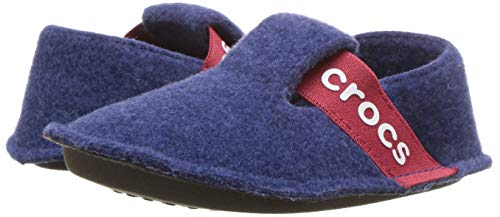 Crocs Classic Slipper K, Zapatillas de estar por casa, Unisex Niños, Azul (Cerulean Blue), 30-31 EU