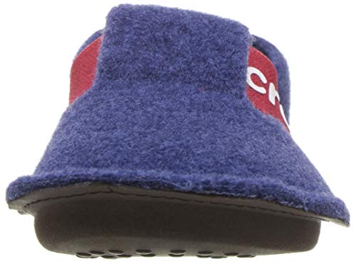 Crocs Classic Slipper K, Zapatillas de estar por casa, Unisex Niños, Azul (Cerulean Blue), 32-33 EU