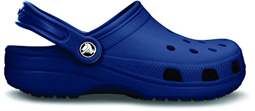 Crocs Classic U, Zuecos con Correa Trasera Unisex Adulto, Azul Marino, 42/43 EU