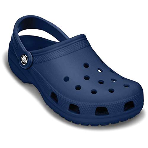 Crocs Classic U, Zuecos con Correa Trasera Unisex Adulto, Azul Marino, 42/43 EU