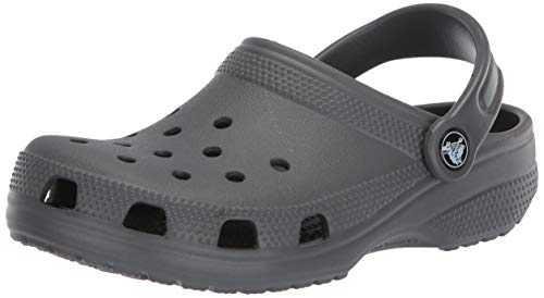 Crocs Classic U, Zuecos con Correa Trasera Unisex Adulto, Gris (Gris Pizarra), 45/46 EU