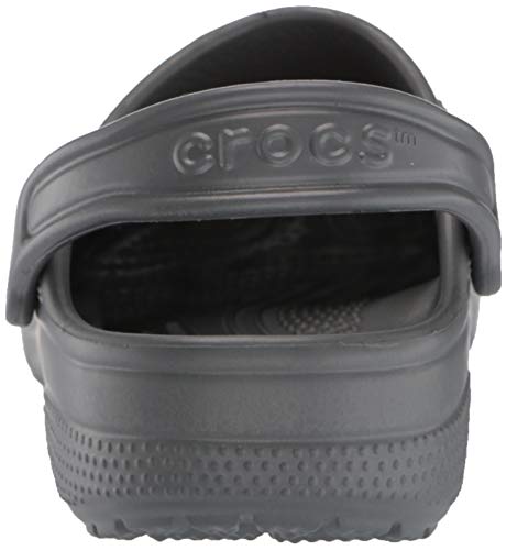 Crocs Classic U, Zuecos con Correa Trasera Unisex Adulto, Gris (Gris Pizarra), 45/46 EU