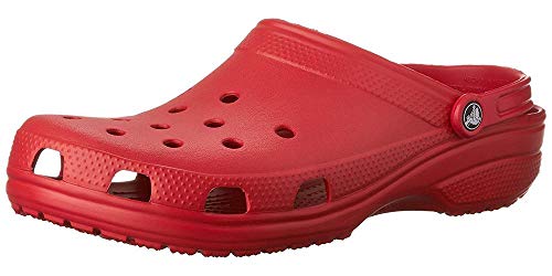 Crocs Classic U, Zuecos con Correa Trasera Unisex Adulto, Rojo Pimiento, 41/42 EU Crocs Classic U, Zuecos con Correa Trasera Unisex Adulto, Rojo Pimiento, 41/42 EU