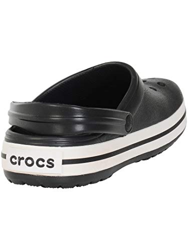 Crocs Crocband U, Zuecos Unisex Adulto, Negro (Black), 42-43 EU