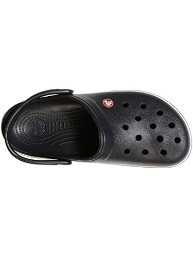 Crocs Crocband U, Zuecos Unisex Adulto, Negro (Black), 45-46 EU