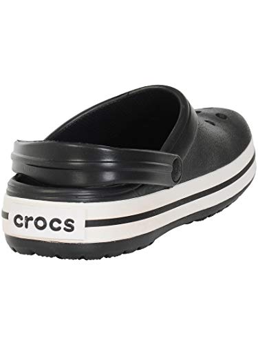 Crocs Crocband U, Zuecos Unisex Adulto, Negro (Black), 45-46 EU